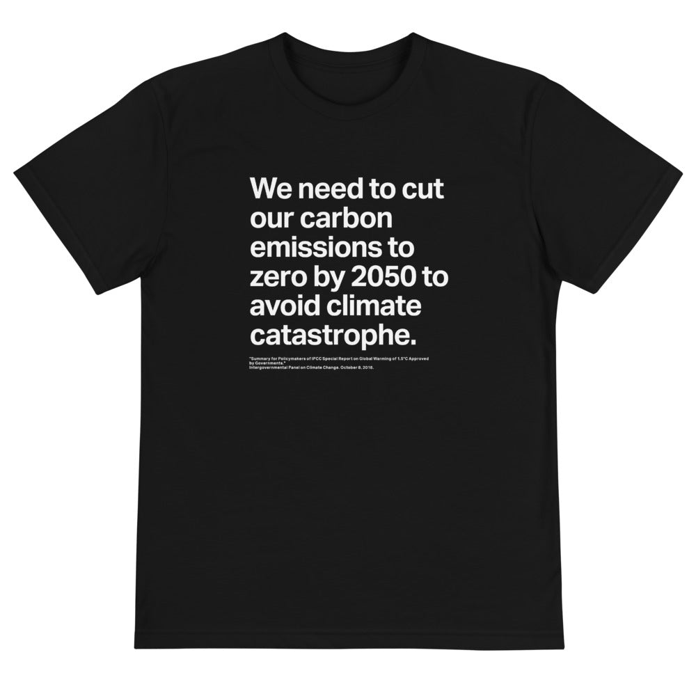 Zero by 2050 Eco Tee | WimmelWorlds