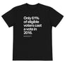 2016 Election Turnout Eco Tee