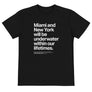 Miami and NYC Eco Tee