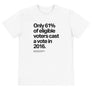 2016 Election Turnout Eco Tee