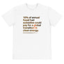 Fossil Fuel Subsidies Eco Tee