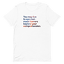 Manmade Horrors Beyond Comprehension Unisex Tee