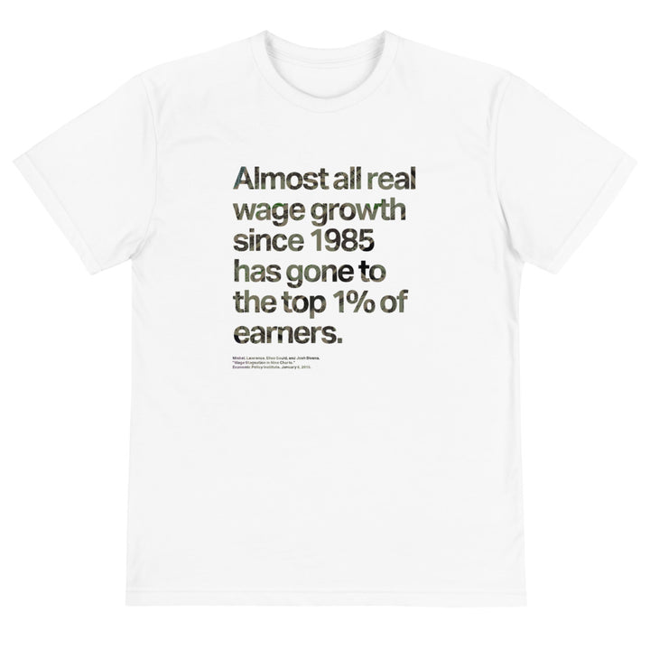 Real American Wage Growth Eco Tee
