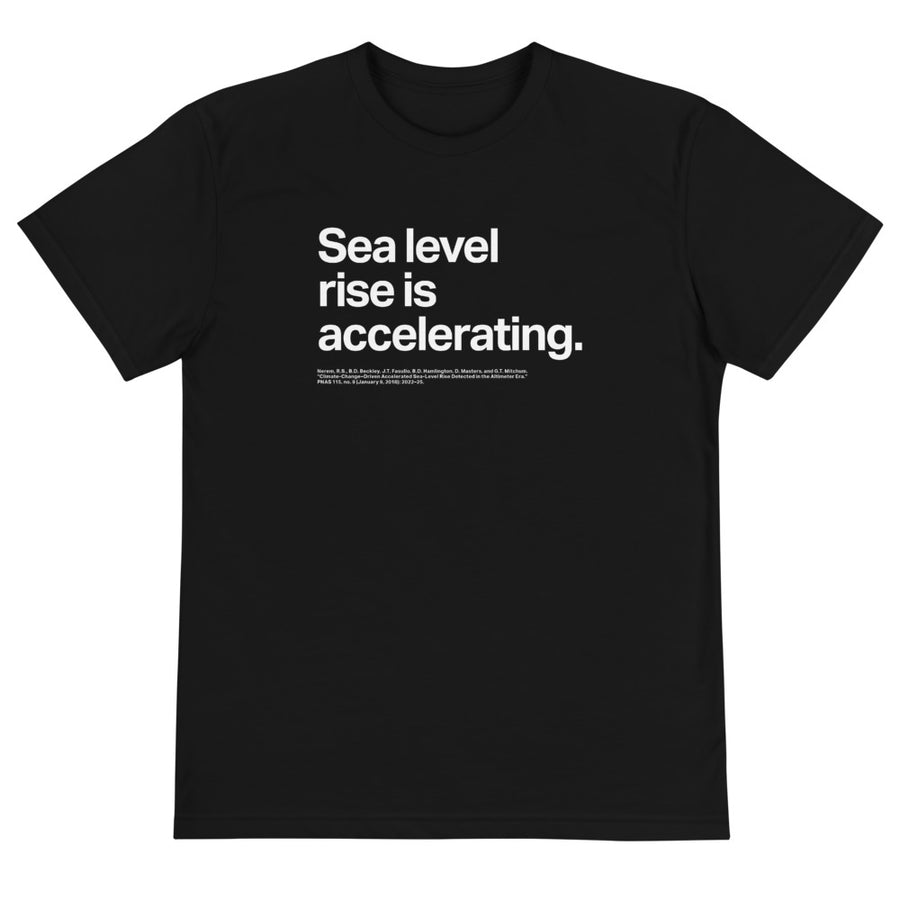 Sea Level Rise Acceleration Eco Tee