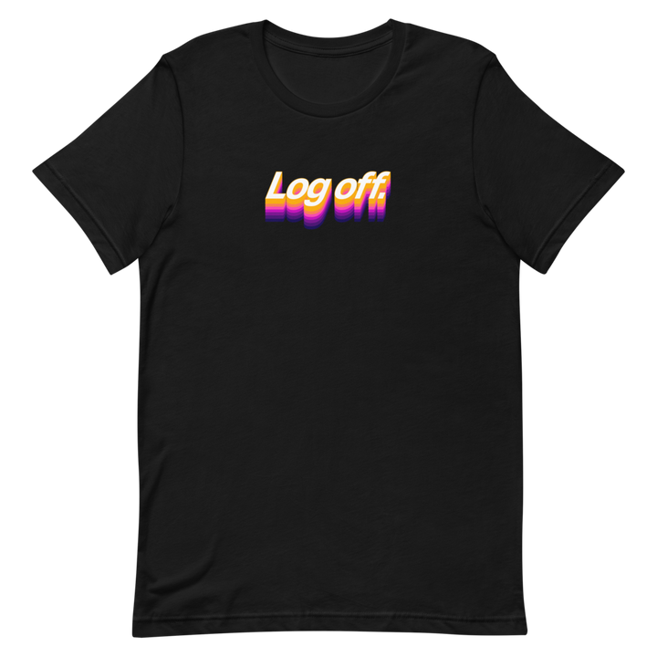 Log Off Unisex Tee