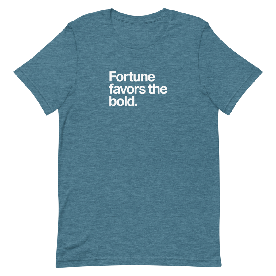 Fortune Favors the Bold Unisex Tee